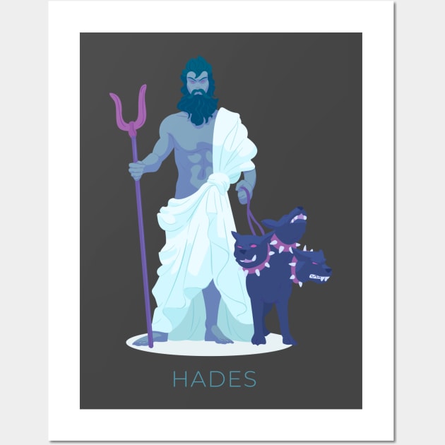 Hades Greek Mythology Wall Art by MimicGaming